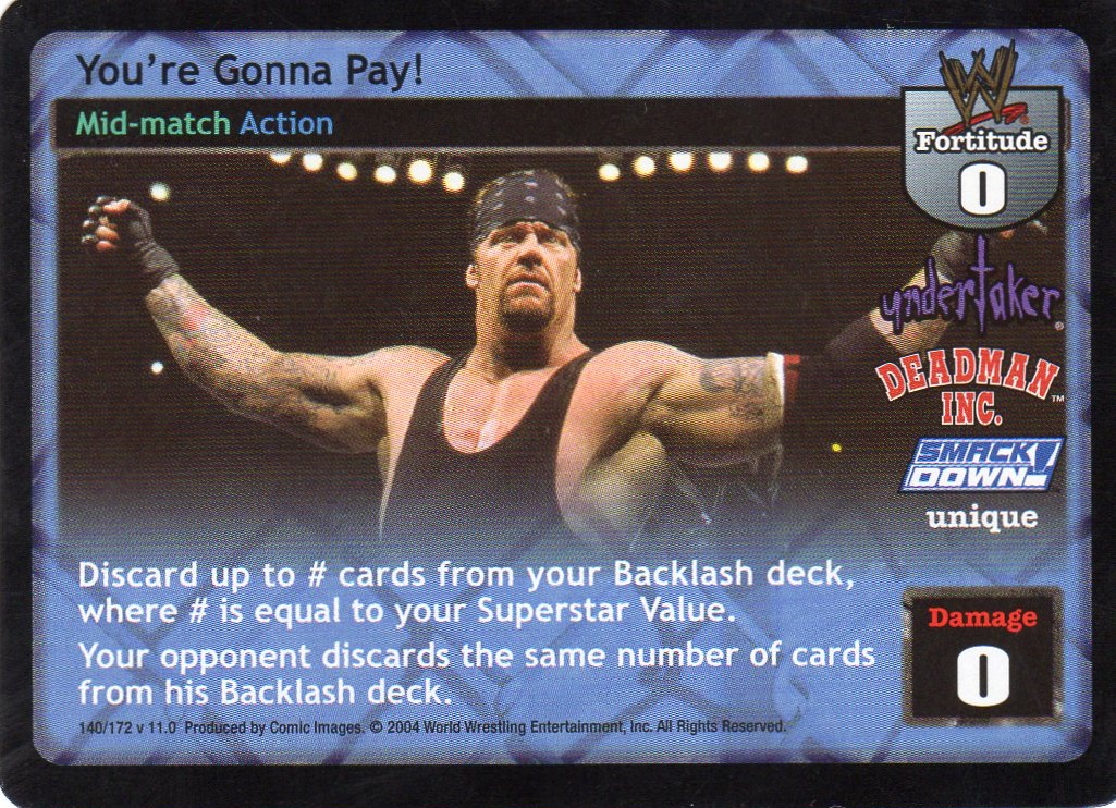 Youre Gonna Pay!